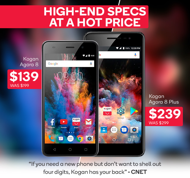 Need a New Phone? Get High-End Specs from $139 + Delivery