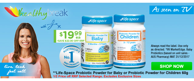 Life Space Probiotic For Baby 60g Powder $19.99 (Don’t Pay RRP: $41.99)