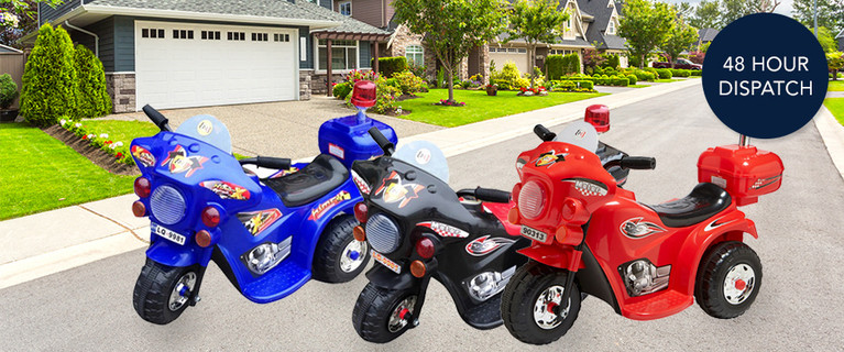 Kids’ Ride On Motorcycle.  Only $59