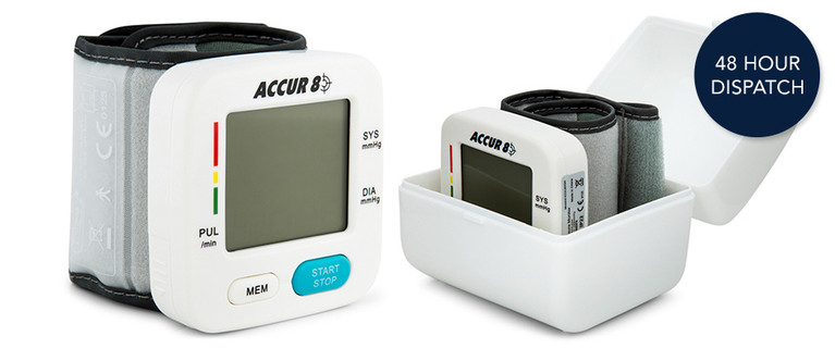 Keep Track of Your Blood Pressure with The Accur 8 Blood Pressure Monitor. Only $29