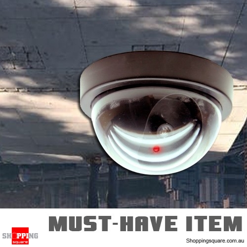 Wireless Fake IR LED Security Camera CCTV Black Colour $6.95