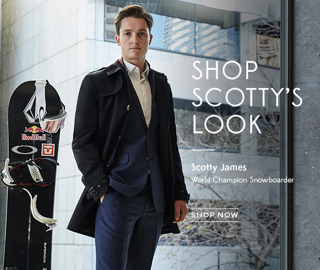 Shop Scotty James’ Look | VAN HEUSEN RAIN JACKET $199.00