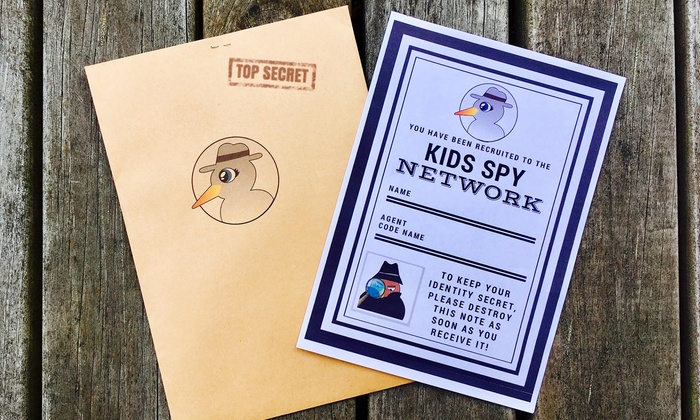 Downloadable Kids Spy Mission: Vol I or II ($8) or Both ($15) from Kids Spy Network (Up to $30 Value)