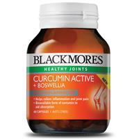 BLACKMORES – 1/2 Price off RRP Entire Range + More! Blackmores Curcumin Active + Boswellia 60 Capsules $24.99 (Don’t Pay RRP: $49.99)