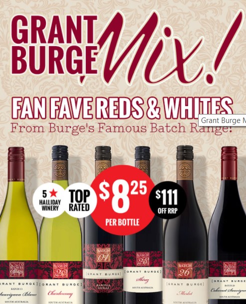 $99 – Get the Best of Grant Burge’s Batch Range! Valued at $210.00!