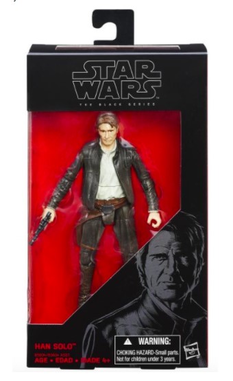 Save 10%, 20%, 30% at checkout! Star Wars Episode VII Black Series Han Solo by Hasbro $28.99 (rrp $34.99)