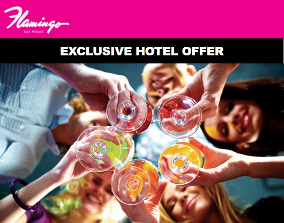 RECEIVE A BOTTLE ON US WITH AN APRIL HOTEL STAY | Flamingo Las Vegas