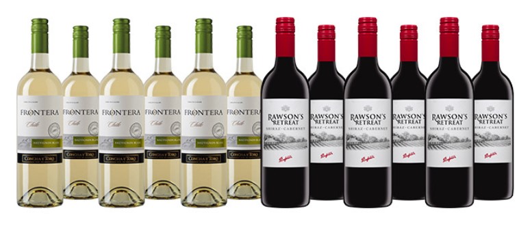 Extra $10 Off – Save Up To 67% on Mixed Case Clearance Now! Penfolds And Frontera Bundle (12 Bottles) $6.58 A BOTTLE