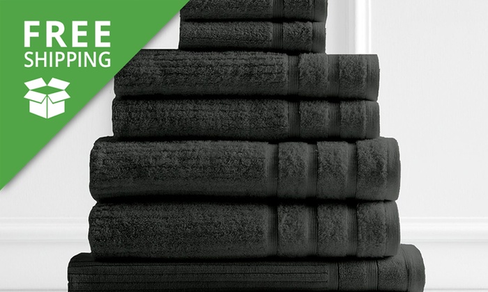 Free Shipping: $39 for an Egyptian Cotton Eight-Piece Towel Set (Don’t Pay $129.95)