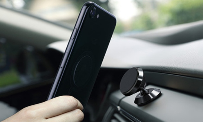 360° Magnetic Smartphone Car Mount Holder: One ($9.95) or Two ($15.94)