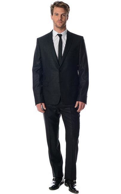 Versace Collection Two Piece Suit Charcoal $269.00