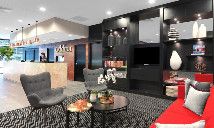 Sydney, NSW: Up to Three Nights for Two People with Late Check-Out and Parking at Adina Apartment Hotel Sydney Airport FROM $119