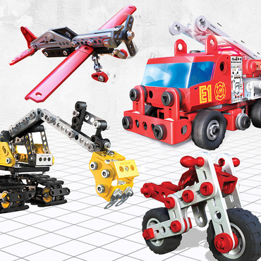 Meccano Construction & Vehicle Toys! Only $23.99