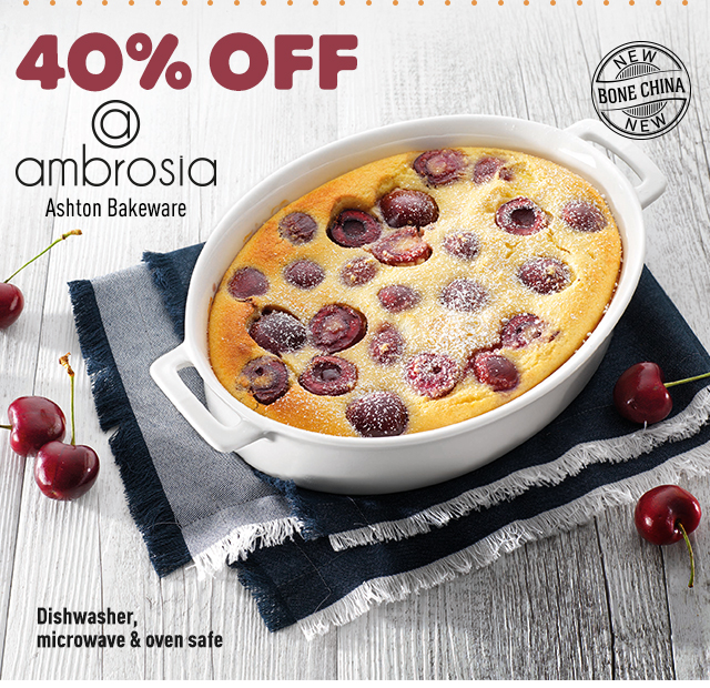 Ambrosia Ashton 22cm Oval Baking Dish $17.99 (RRP $29.99)