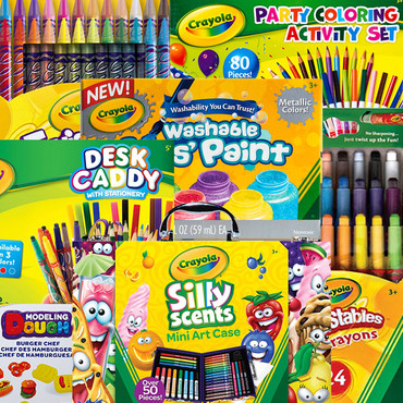 Amazing Crayola Art Supplies! From Only $9.99