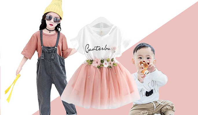 Apparel Sets For Kids  FROM $7