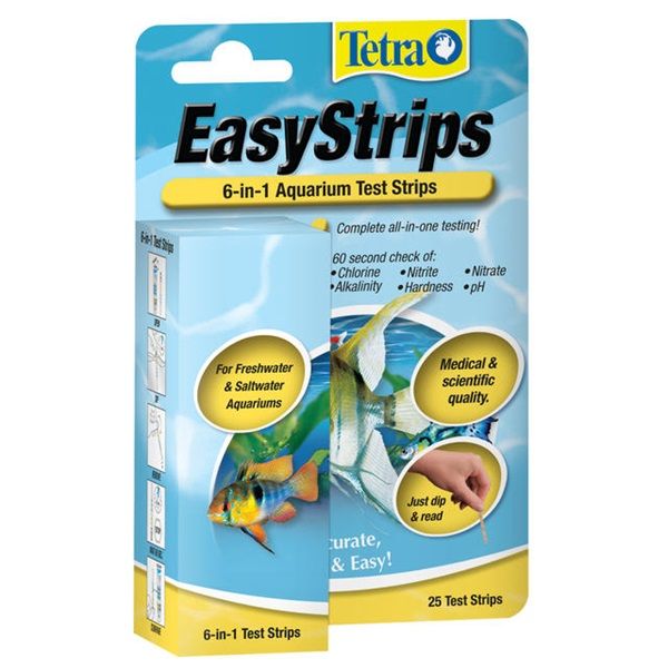 Go for Gold with $10 off your order!* | Tetra 6-in-1 Aquarium Test Strips 25pk  $29.99