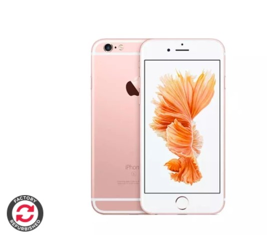 Apple iPhone 6s (16GB, Rose Gold) – Apple Certified Refurbished $449 + Delivery (Was $499)