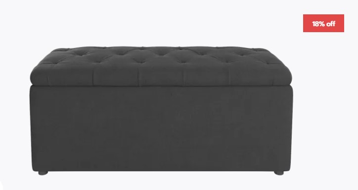 Ottoman Flash Sale Ends Tonight – Up to 30% Off | Emily Storage Ottoman Now $269.00 (Don’t pay $329.00)