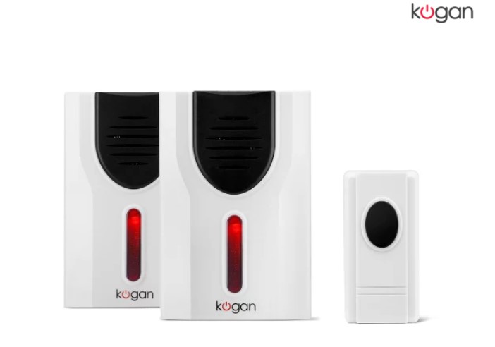 Kogan Wireless Digital Doorbell Set $19 + FREE SHIPPING