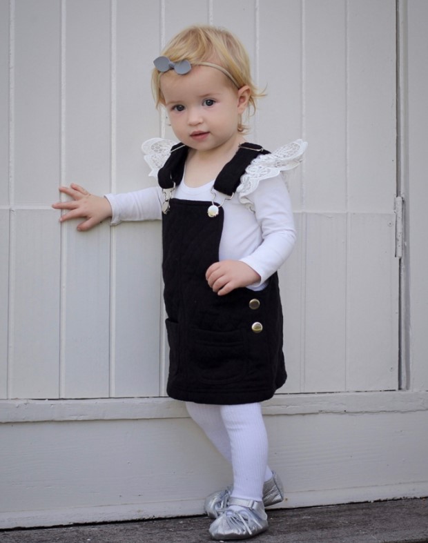 LITTLE LORDS Tots Girls The Pinafore $45.95