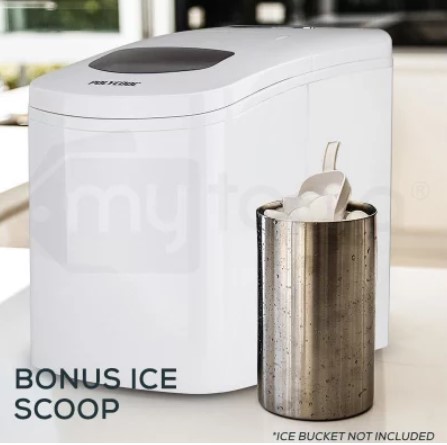 White 2L Portable Ice Maker IM-2WT $139 + FREE SHIPPING (RRP $299)