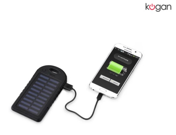 Kogan 4000mAh Solar Power Bank $29 + Delivery