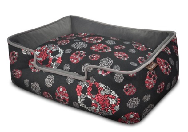 Skulls & Roses Lounge Pet Bed $189.00