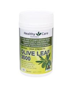 Healthy Care Olive Leaf Extract 3000mg 100 Capsules $15.99 (WAS: $19.49)