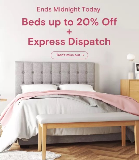 Bed Frame Flash Sale |  From $899