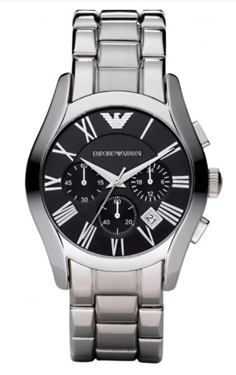 Emporio Armani Mens Black Stainless Steel watch $275.00 (RRP $455.00)