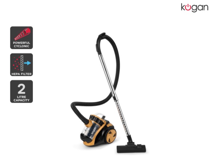 Kogan 1400W Cyclonic Vacuum Cleaner $45 + Delivery (Was $79)