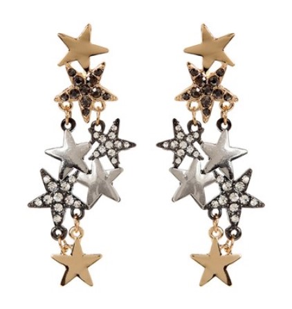 Amrita Singh Celestial Starburst Crystal Drop Earrings  $44.80 (Price elsewhere $79.00)