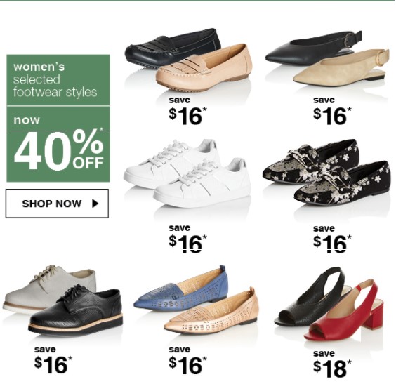 Flash Footwear Sale – From $16