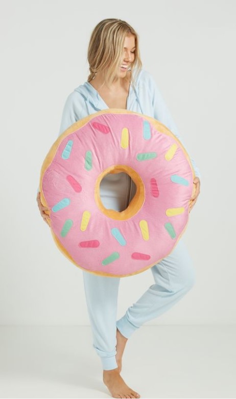 Typo Giant Donut Cushion $49.99