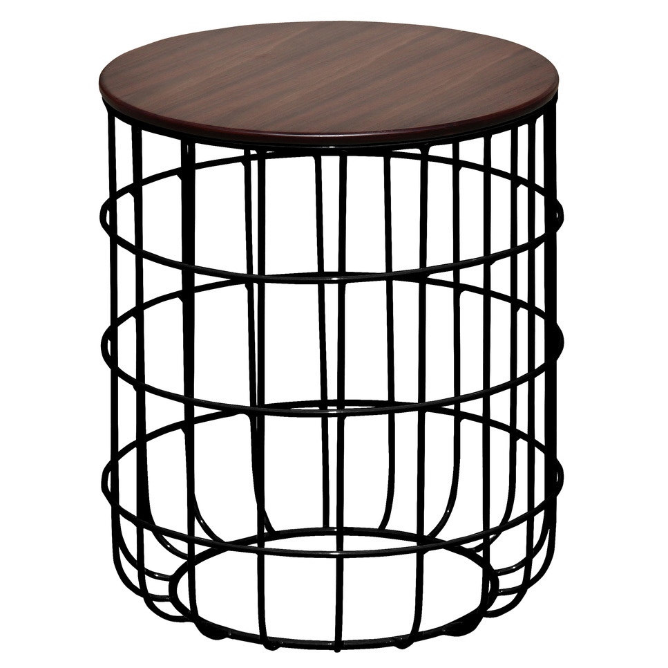 Buy 2 items & save 10% | Walnut Pettini Birdcage Side Table $199.00 Limited Time Offer (RRP $269.00)