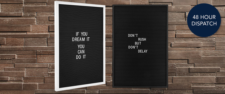 Highly Versatile Letter Board! Suitable for Cafes or Home and More! From $19.99