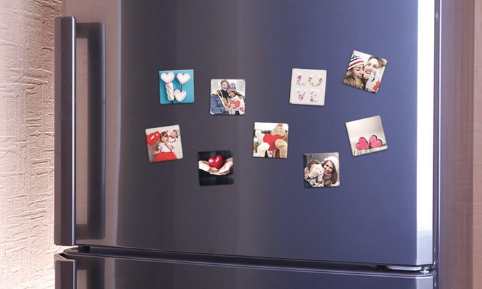 Personalised Magnets in Choice of Size: 9 (from $6.99), 18 (from $12.99) or 27 (from $18.99) (Don’t Pay up to $134.70)