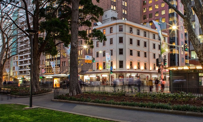 Sydney: 1-3 Nights for Two People with Bottle of Wine and Late Check-Out at Occidental Hotel FROM $79