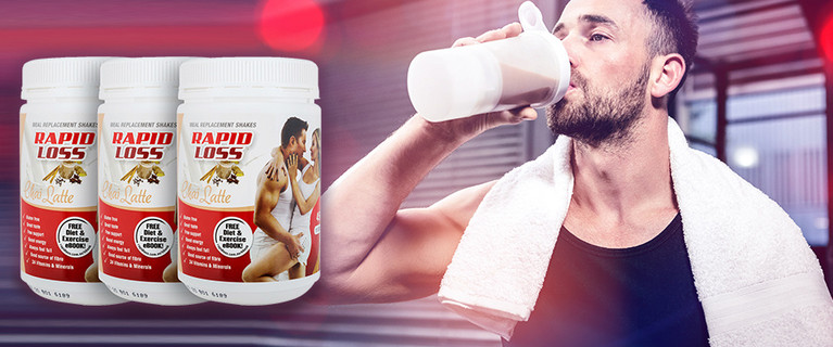 Three Pack of Rapid Loss Meal Replacement Shakes! Only $29.99