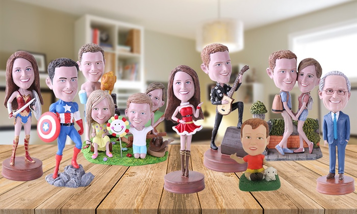 Personalised Bobblehead: Single ($59), Couple ($99) or Family of Three ($149) (Don’t Pay up to $420)