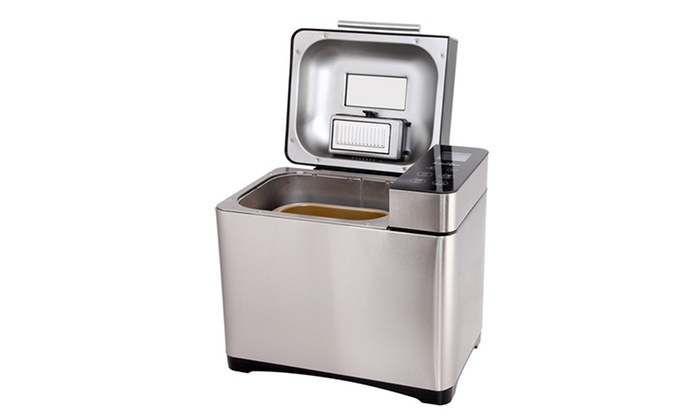 $119 for a Stainless Steel Digital 19-in-1 Bread Maker with Fruit and Nut Dispenser