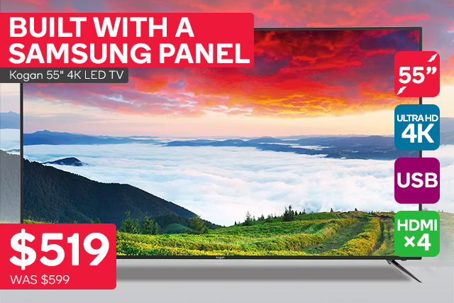 55″ 4K TV $519 | More TVs from $169 for a Limited Time