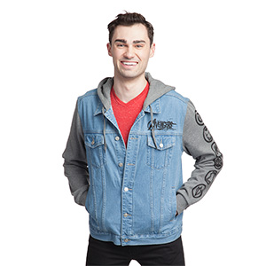 Avengers Hooded Denim Jacket $69.99