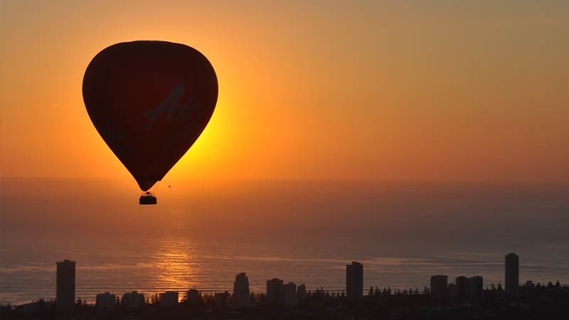 Hot Air Balloon For 2 With Breakfast – SPECIAL OFFER – Gold Coast $295 (per person for groups of 2)  $274 child (3 – 12) (was $340)