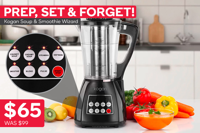 Kogan Soup & Smoothie Wizard $65 + FREE SHIPPING (Was $99)