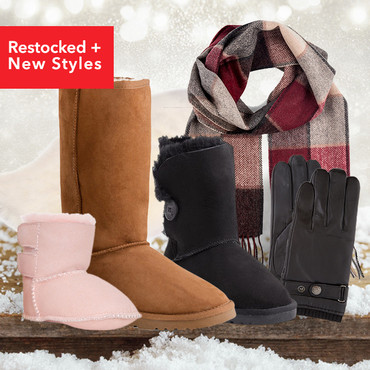 Treat Your Feet To Luxury This Winter with this Collection of Ugg Boots and Accessories from $34.99