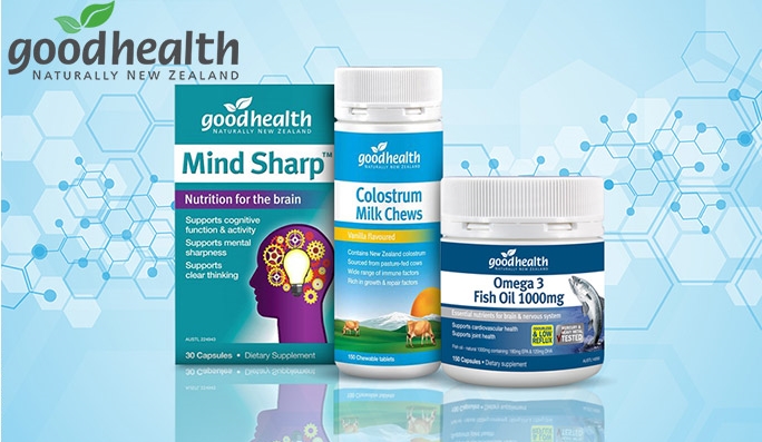 Good Health FREE GIFT WITH PURCHASE From $9