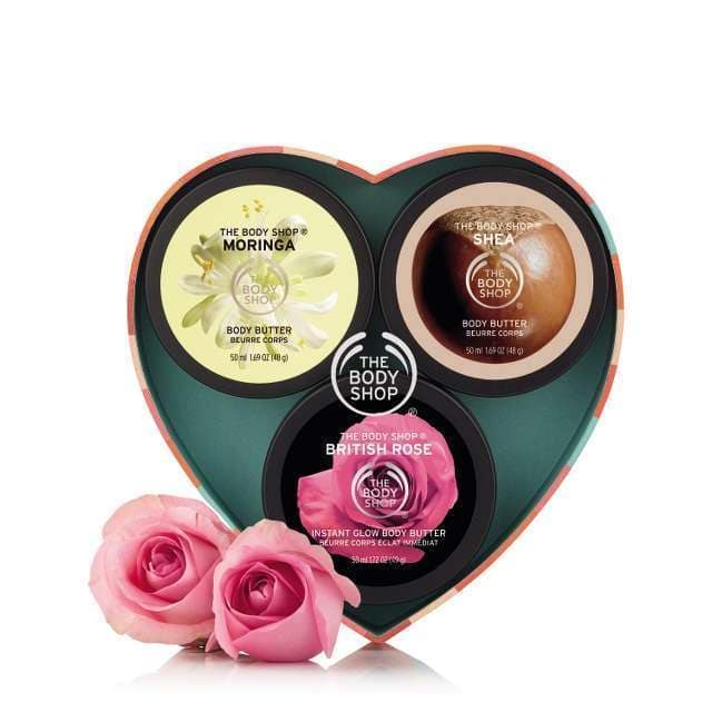 Body Butter Heart Trio $25.00/piece | BUY ONE GET ONE HALF OFF – 50% OFF