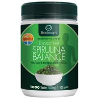 Lifestream Bioactive Spirulina 1000 Tablets $84.99 + FREE SHIPPING (Don’t Pay RRP: $105.95)